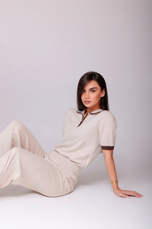 Lumiére polo t-shirt